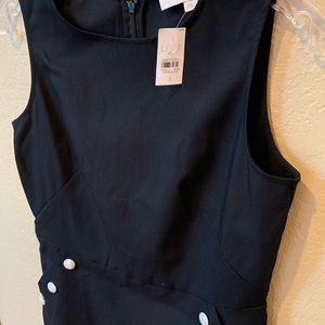 Black Sleeveless Dress